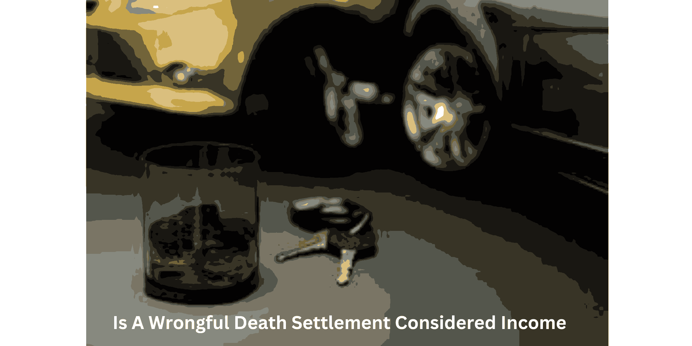 is a wrongful death settlement considered income